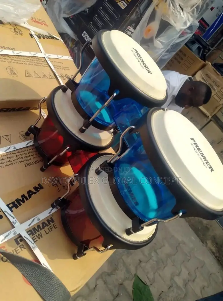 Transparent Bongo Drum