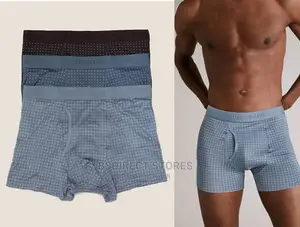 Marks and Spencer Polka-Dot 3 Pack Microskin Supersoft Trunk