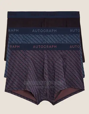 Marks And Spencer Purple Mix 3pk Microskin Supersoft Hipster