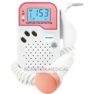 Portable Fetal Doppler Ultrasound Heartbeat Detector