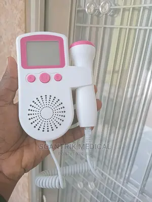 Pocket Fetal Doppler Probe Baby Heartbeat Monitor