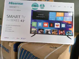 43'' Hisense Smart TV A4 ,Prime Video,Metal Bezelless