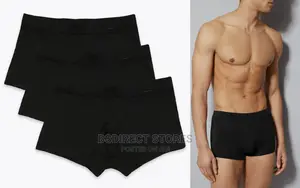 Marks and Spencer Black 3 Pack Supima Cotton Blend Hipsters
