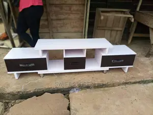 Adjustable TV Stand With Drawers