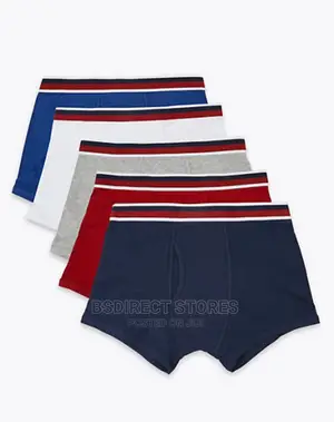Marks and Spencer Multi 5 Packs Cotton Cool Fresh Trunks