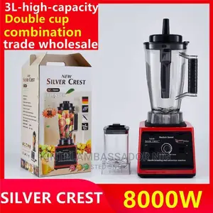 Silvercrest Commercial Blender - 8000W -3l - 2 Cups -