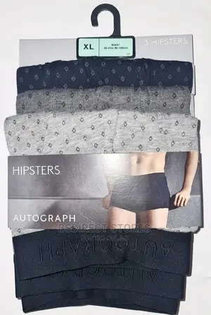 Marks and Spencer Assorted 3pk Supima Cotton Blend Hipster