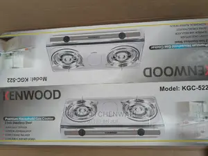 Kenwood Stainless Steel Double Burner