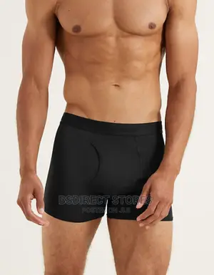 MARKS AND SPENCER Blue Mix Supersoft 3 Pack Microskin Trunks