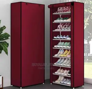 10 Layers Shoe Storage Wardrobe- Shoe Rack