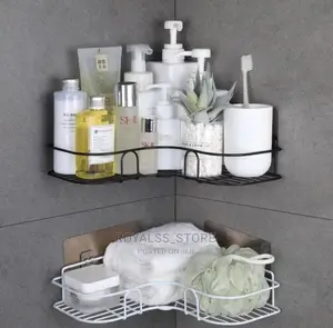 2pcs Multi Function Strong Corner Shelves