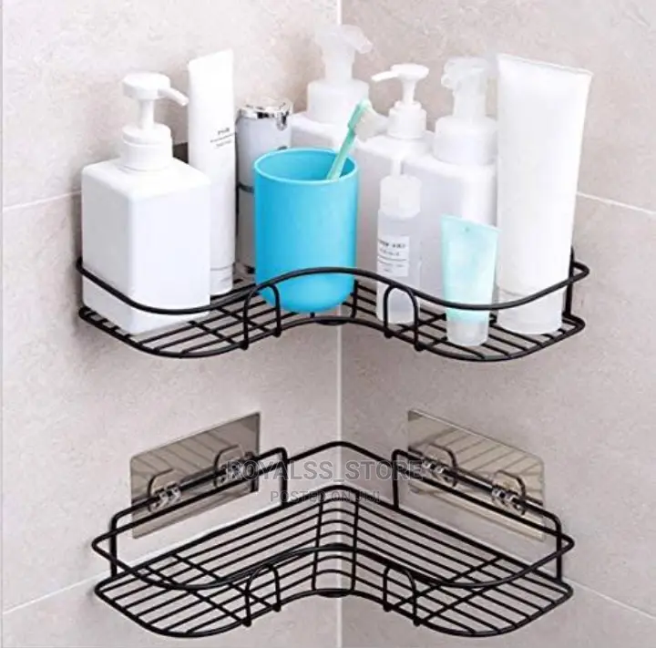 2pcs Multi Function Strong Corner Shelves