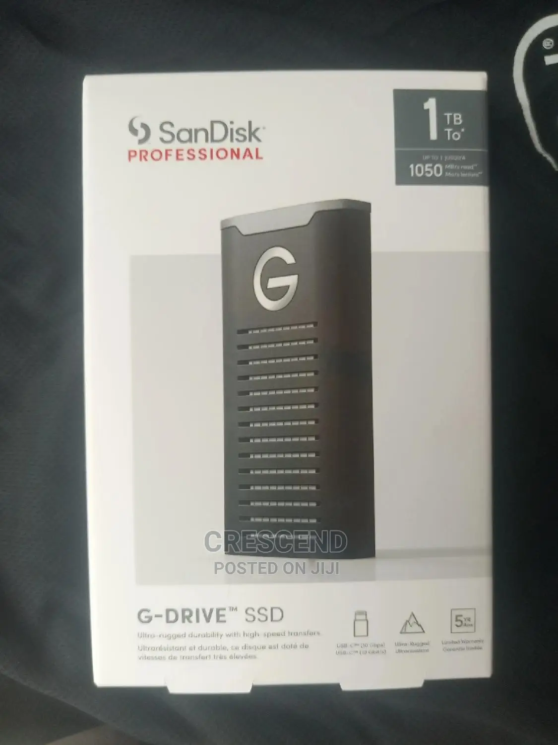 1tbsandisk Professional G-Drive SSD External SSD