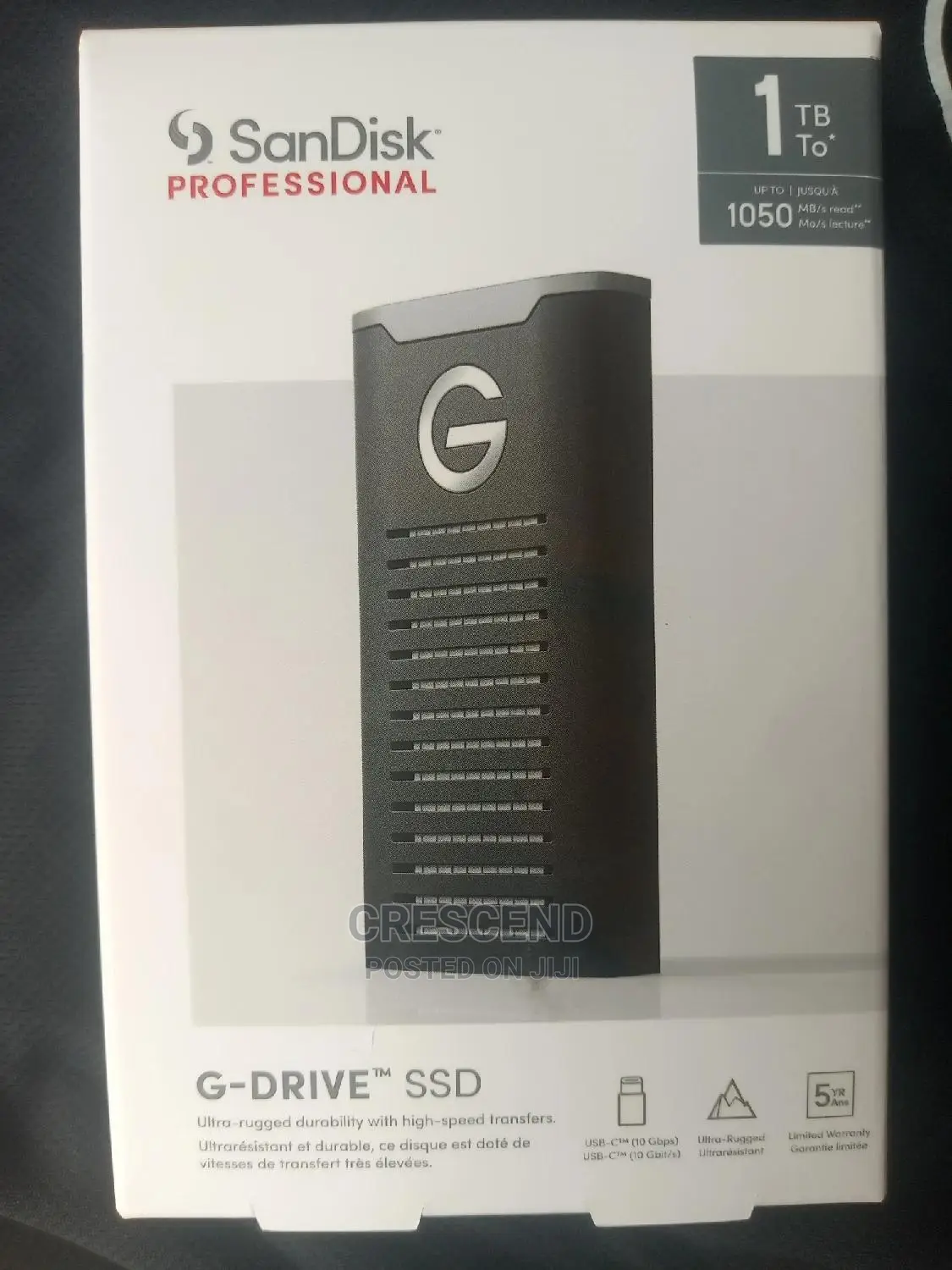 1tbsandisk Professional G-Drive SSD External SSD