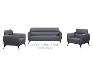 Complete Leather Office Sofa 3+1+1