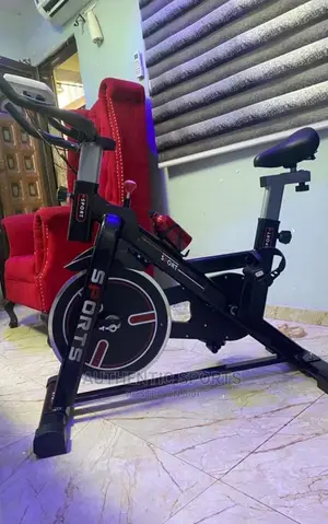 Excercise Spinning Bike With Display Meter