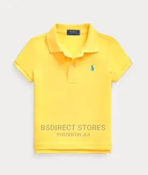 Polo Ralph Lauren Girls/Boy Stretch Cotton Mesh Polo Shirt