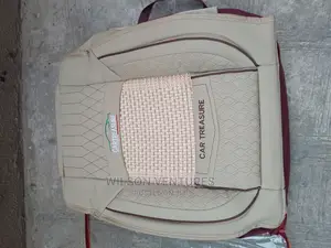 Luxury Car Treasure 5 Seater Seat Cover- Cream