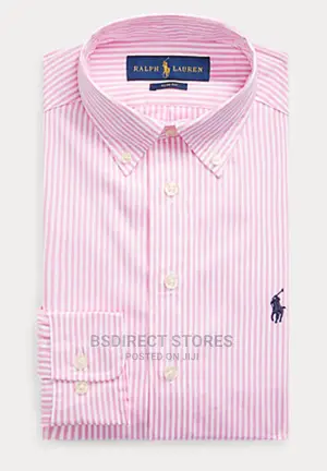 Polo Ralph Lauren Pink Multi Big XL Girl/Boy Striped Shirt