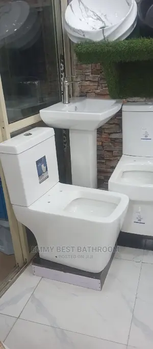 Eagle Sweethome Product WC Set With the Wash Hand Basin