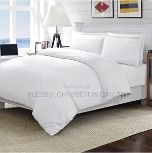 White Duvet and Bedsheet