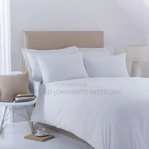 White Bedsheet and Duvet