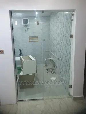 Glass Partition to Master Toilet