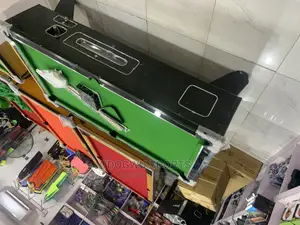 Snooker With Marble Top Coin Pool Table