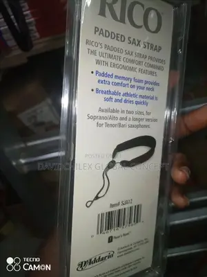Rico Padded Alto Saxophone Strap
