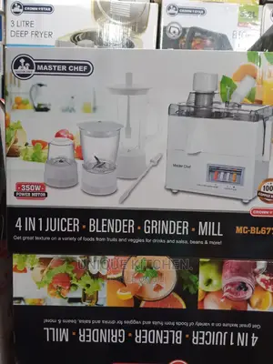 Masterchef 4 in 1 Juicer/Blender/Grinder/Mill