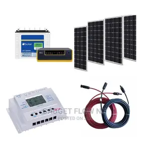 1KVA 12v Inverter + Battery + Solar (Complete Installation)