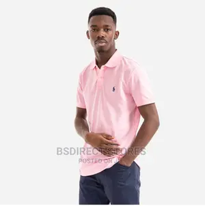 Polo Ralph Lauren Slim Fit Polo T Shirt Pink