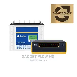 1KVA 12v Inverter System + Battery