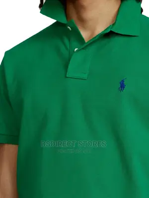 Polo Ralph Lauren Slimfit Luxury Embroidered Logo Polo Shirt