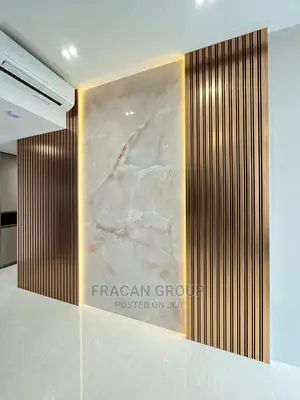 Flutted WPC Panel Available. Fracan Interior LTD ABUJA