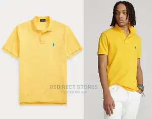 Polo Ralph Lauren Lemon Crush Stretch Mesh Polo Shirt