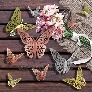 3d Butterfly Wall Stickers (12pcs)