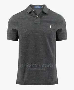 Polo Ralph Lauren Black Mast Slim Fit Pique Mesh Polo Shirt