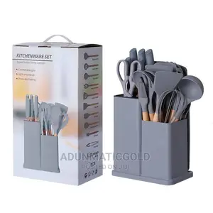 Silicone Cooking Utensils With Shopping Board