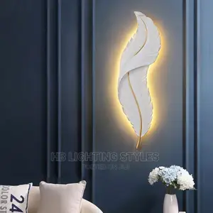 Nordic Modern Creative Feather Light