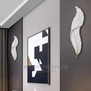 Nordic Modern Creative Feather Light