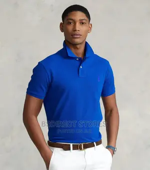 Polo Ralph Lauren Sapphire Star Slim Fit Mesh Polo Shirt