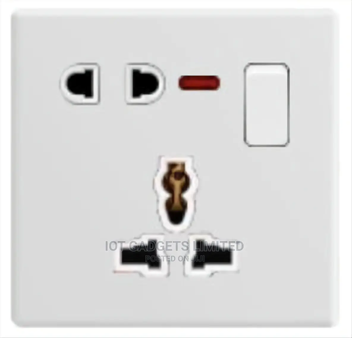 5 Pin 13A Mf Switched Socket