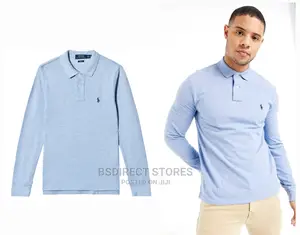 Polo Ralph Lauren Long Sleeve Slim Fit Polo Jamaica Heather