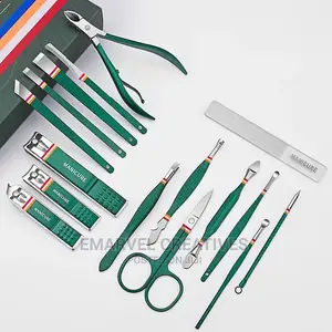 New 12-16pcs/Set Nail Cutter Set Stainless Steel Nail
