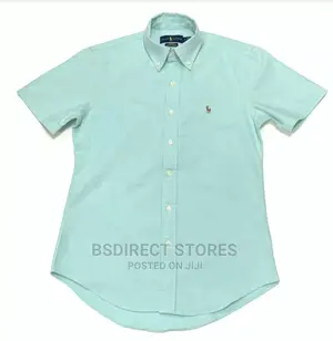 Polo Ralph Lauren Hunter Green Oxford Short Sleeve Shirt
