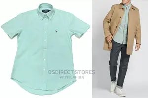 Polo Ralph Lauren Hunter Green Oxford Short Sleeve Shirt
