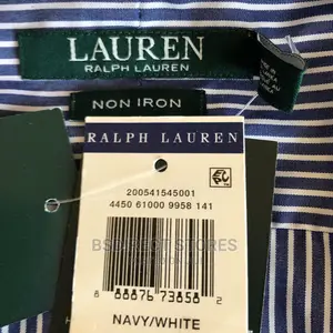 Lauren By Ralph Lauren Women's Shirt RLL Stripe Dress Shirt