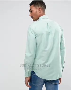 Polo Ralph Lauren Green Slim Fit Button Down Oxford Shirt