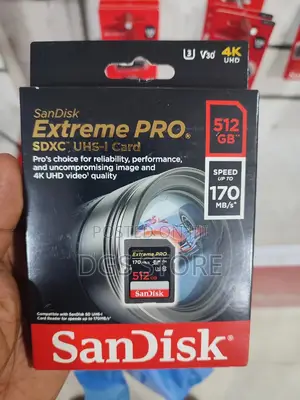 Sandisk Extreme Pro 512gb SD Memory Card